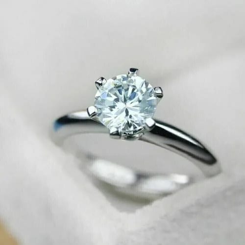 American Diamond Proposal Ring