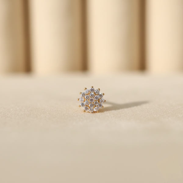 American Diamond 19 Stone  Nosepin