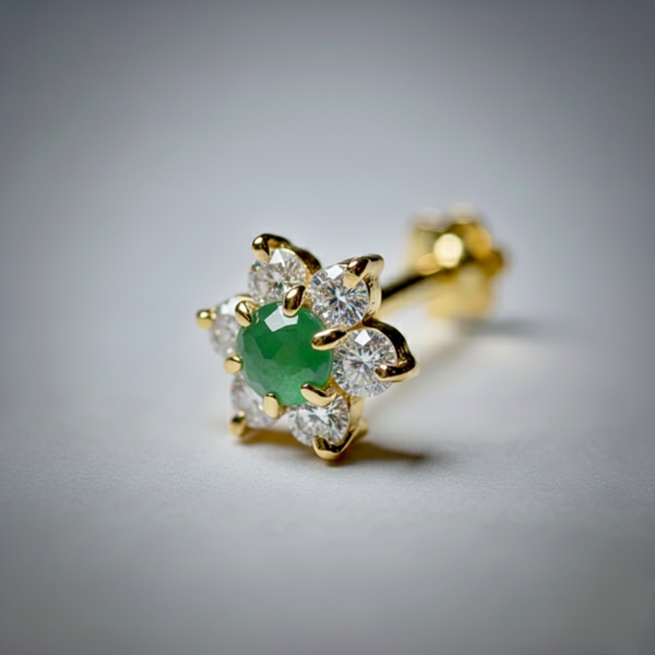 Cropped Faux leather Jacket